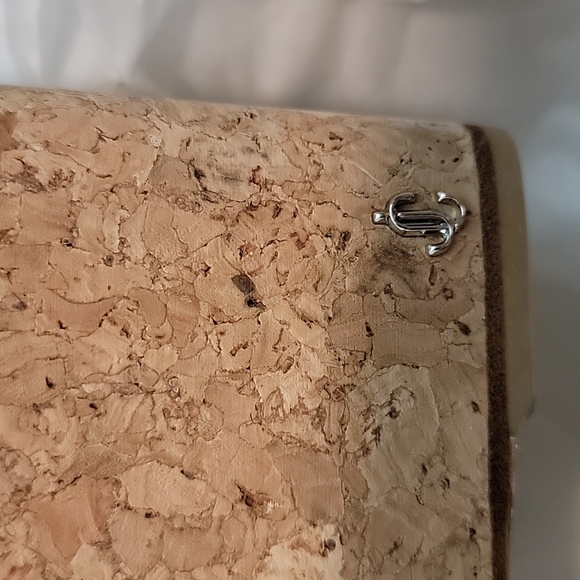 NIB Jimmy Choo June leather designer wedge - Picture 11 of 12